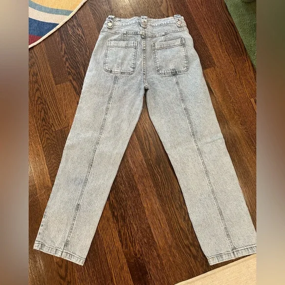 Habitual Light Wash Straight Leg Jeans - Picture 6 of 8